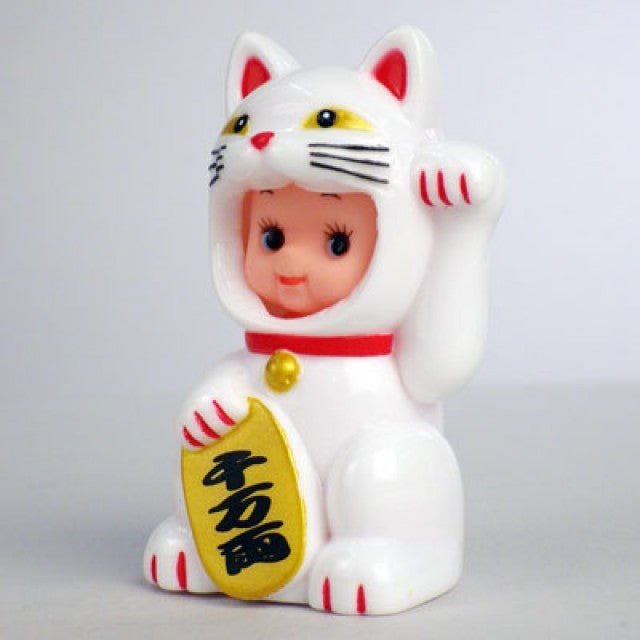 Obitsu Kaburimono Kewpie Doll - Maneki-neko