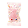 Pink rabbit-shaped tape dispenser in a clear package with visible brand logos on a white background