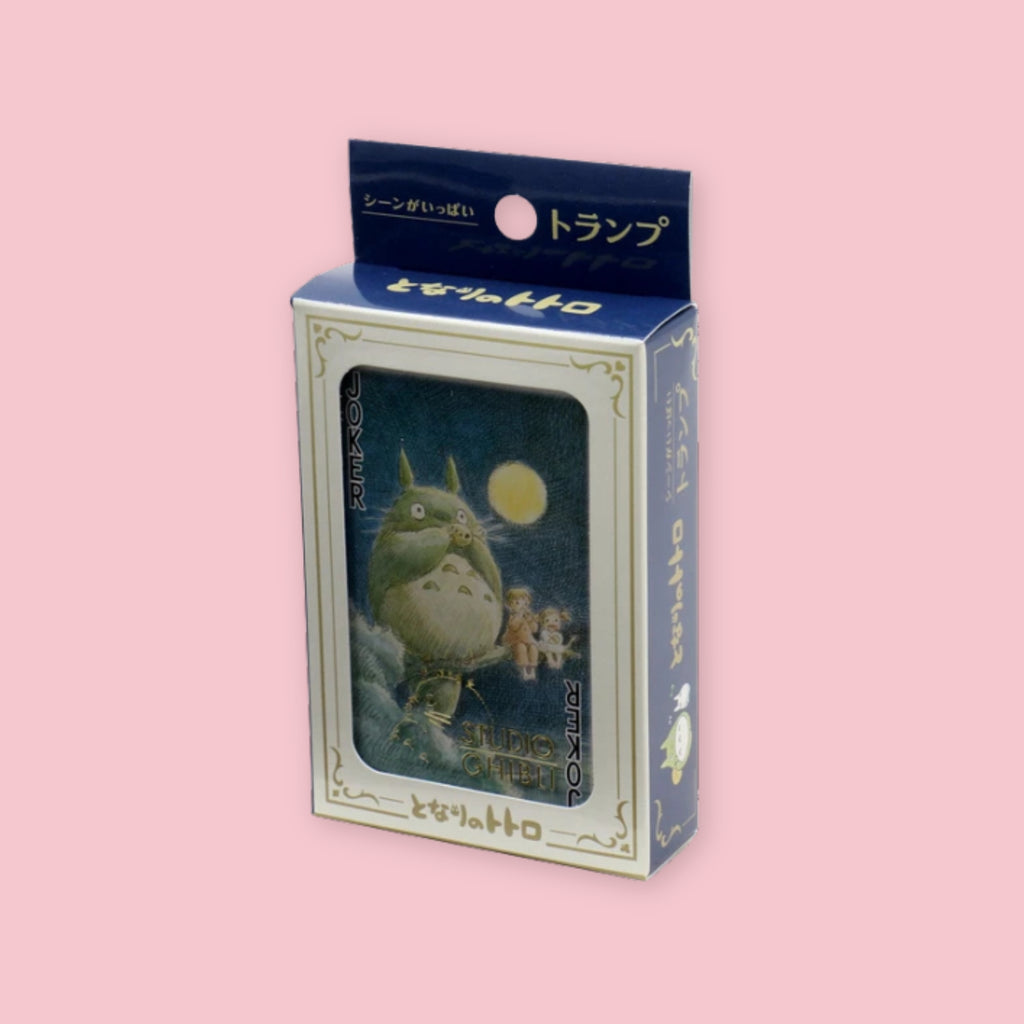 Ensky Studio Ghibli My Neighbor Totoro playing card deck in illustrated box, officially licensed, Made in Japan